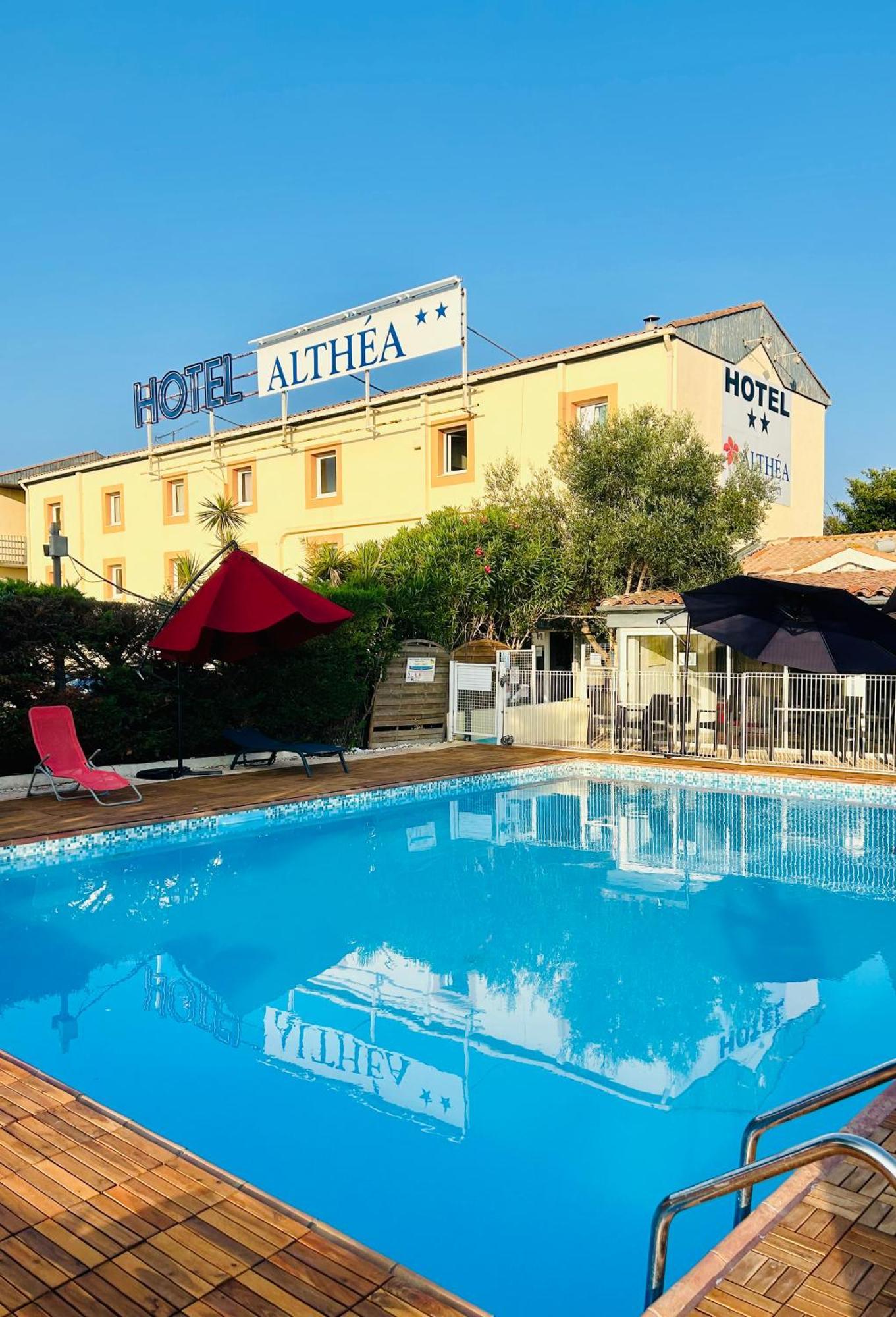 Hotel Althea - Piscine Et Sauna Béziers Buitenkant foto