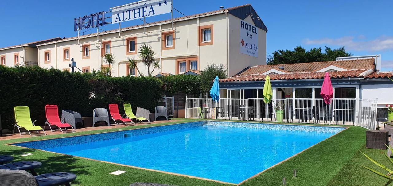 Hotel Althea - Piscine Et Sauna Béziers Buitenkant foto
